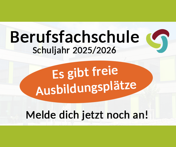 Freie Ausbildungsplätze in der Berufsfachschule