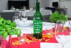 Schön dekorierter Tisch nach italienischer Art