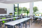 Klassenzimmer mit Pflanzen