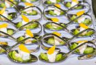 Fingerfood-Löffel mit leckerer Kombination